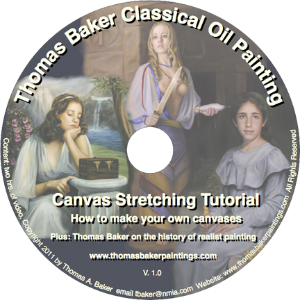 Canvas stretching DVD